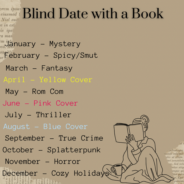 Blind Date With A Book - Monthly Themed
