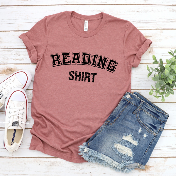 Reading Shirt women’s graphic tees Book lovers Tshirt Teacher Bookworm Reading Shirt Short Sleeve Shirt